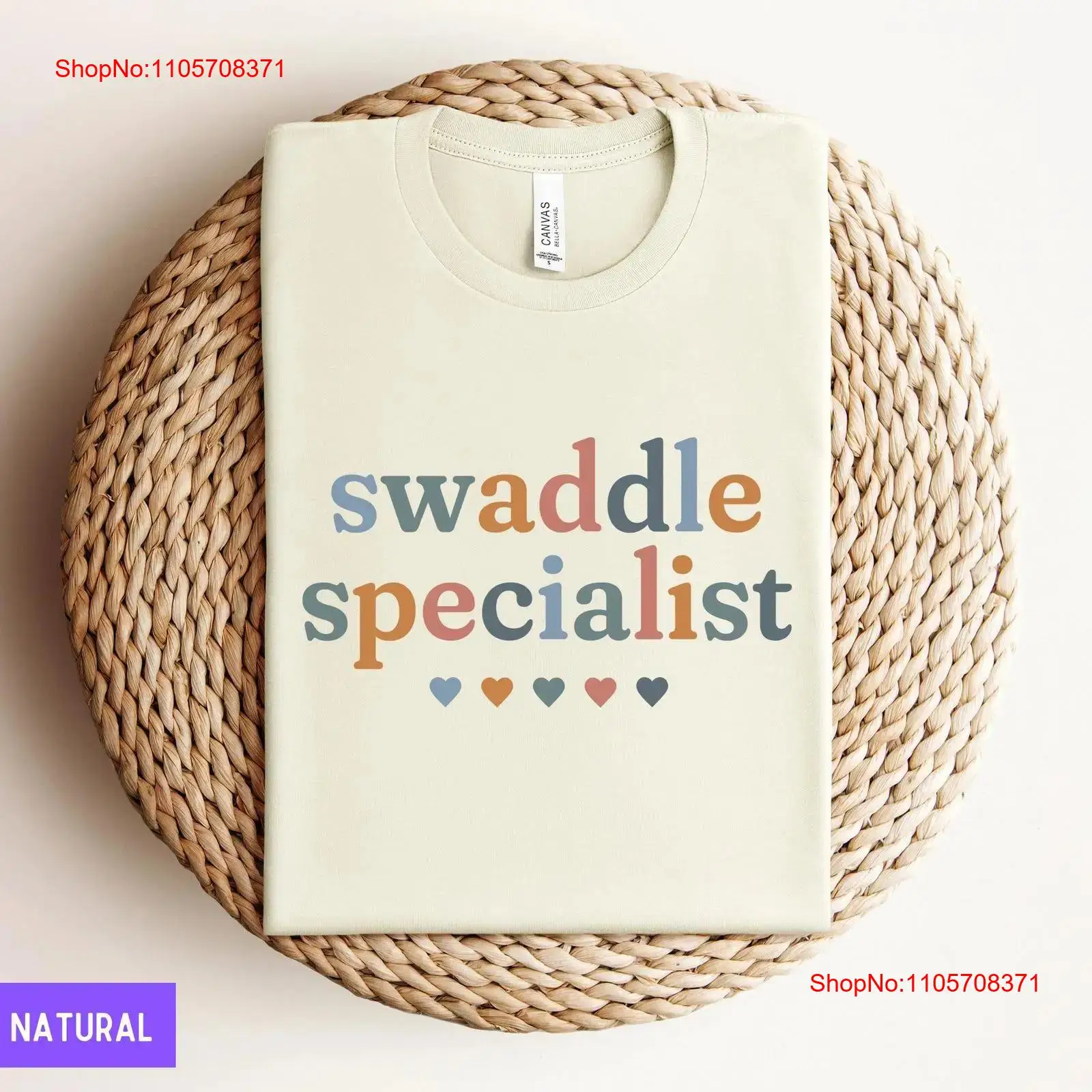 Baby Nursery Nurse - T-shirt Cone Health Swaddle Specialist per