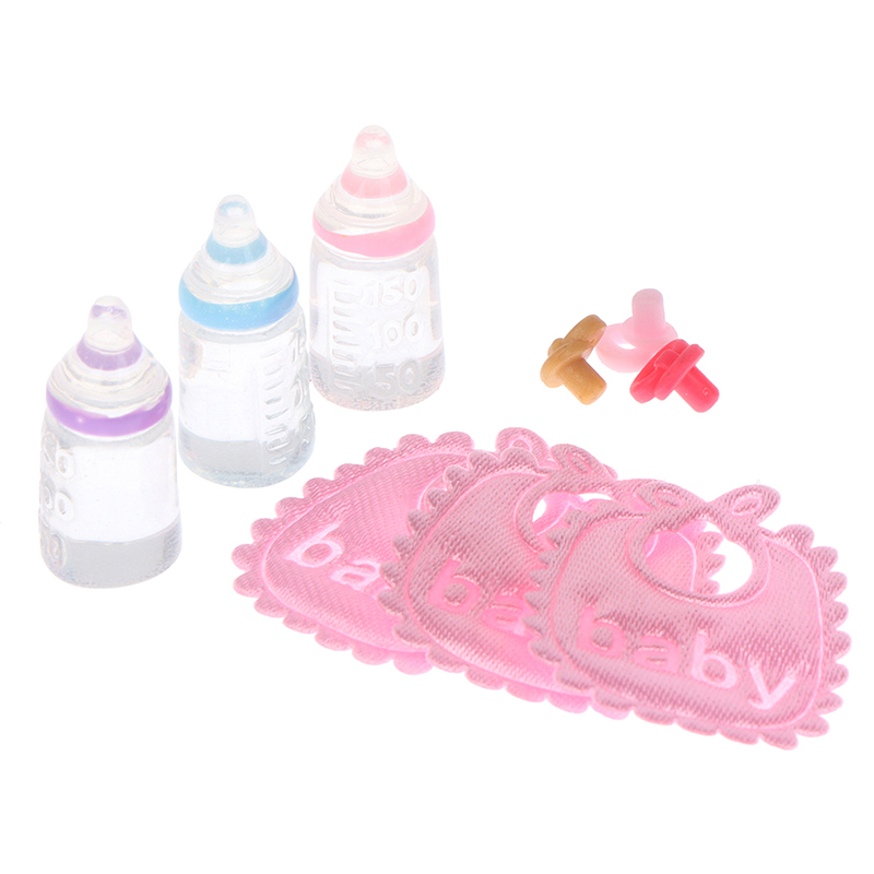 Baby Nursery Items - 3 pezzi 1:12 casa delle bambole