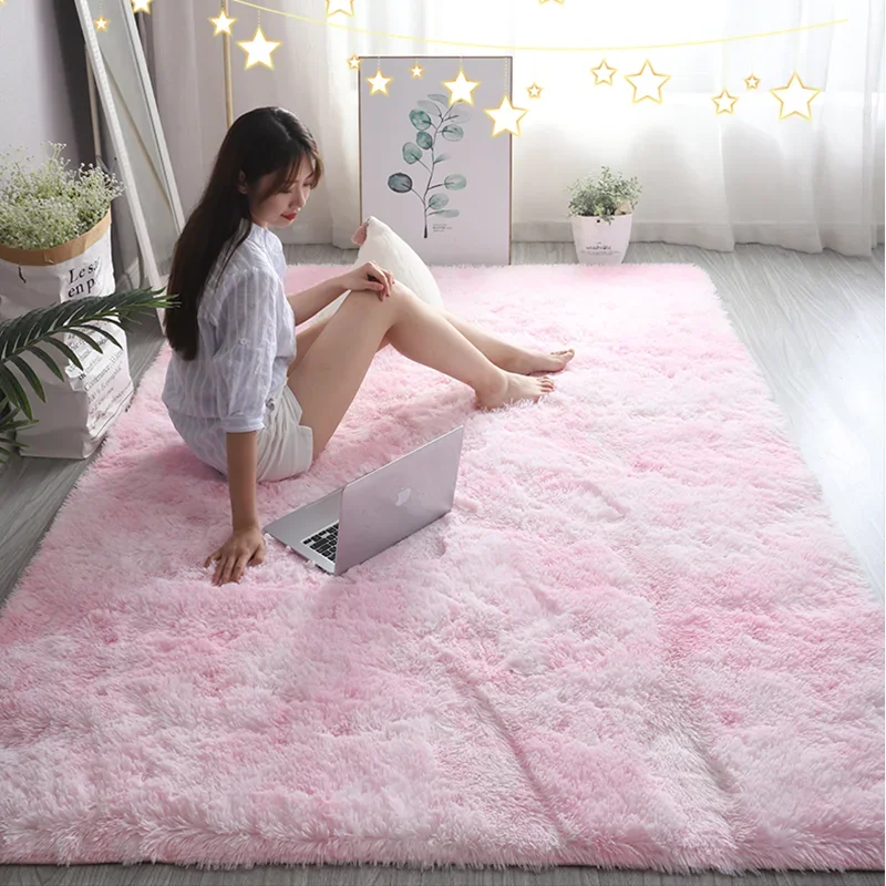 Soft Rug Nursery - Tappeto rosa per bambini per la