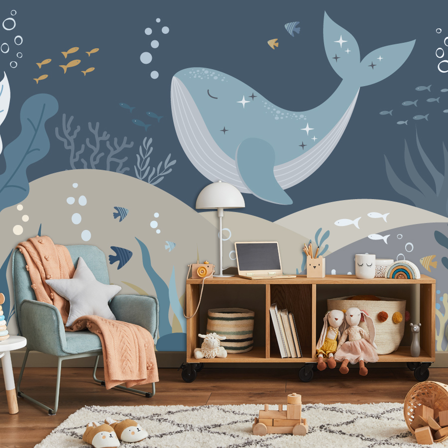 Baby Nursery Peel And Stick Wallpaper - Oltre 10 Cartine Adesive con Simpatiche
