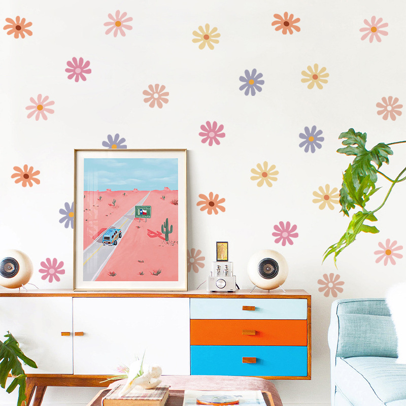 Adesivi murali floreali marghe - Baby Nursery Peel And Stick Wallpaper recensione e prezzo