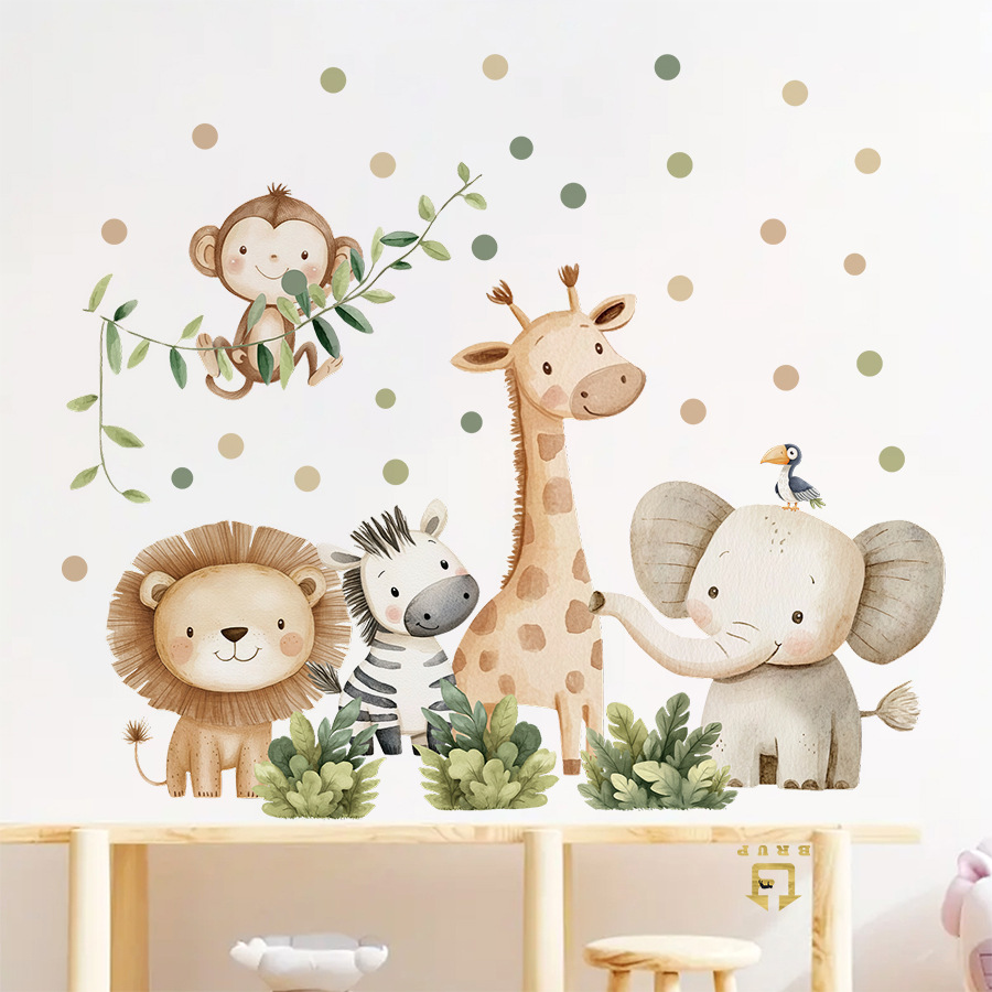 Boho Forest Animals Adesivi mu - Baby Nursery Accessories recensione e prezzo