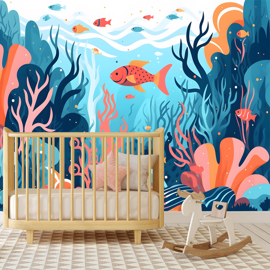 Carta da Parati Adesiva con 6+ - Baby Nursery Peel And Stick Wallpaper recensione e prezzo