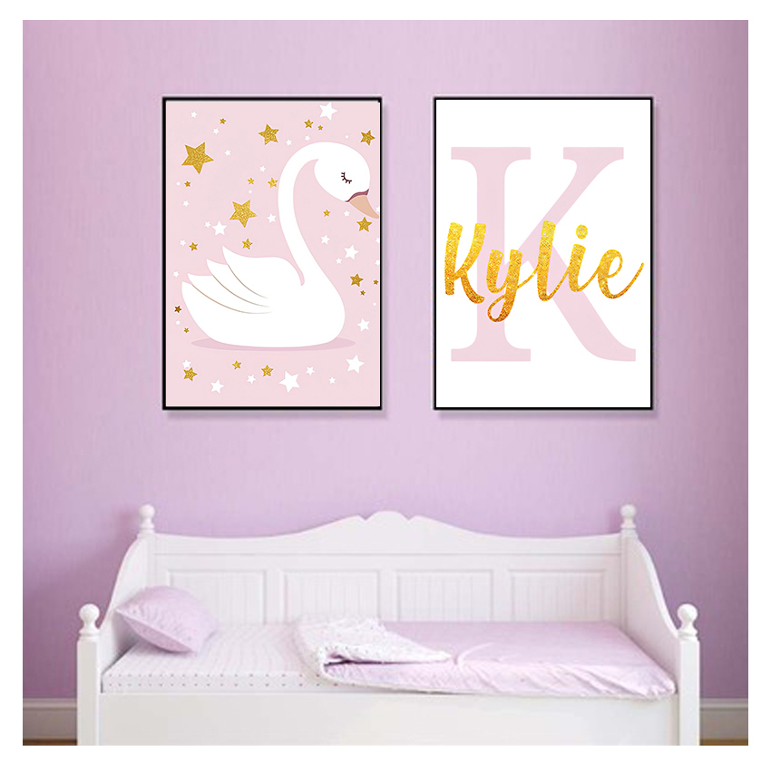 Stampa artistica da parete, po - Baby Nursery Name Wall Art recensione e prezzo