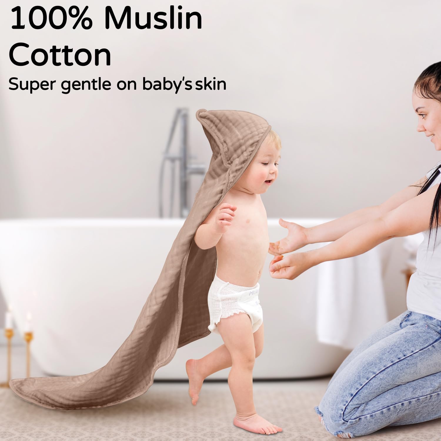 Asciugamani per neonati con ca - Baby Nursery Items recensione e prezzo