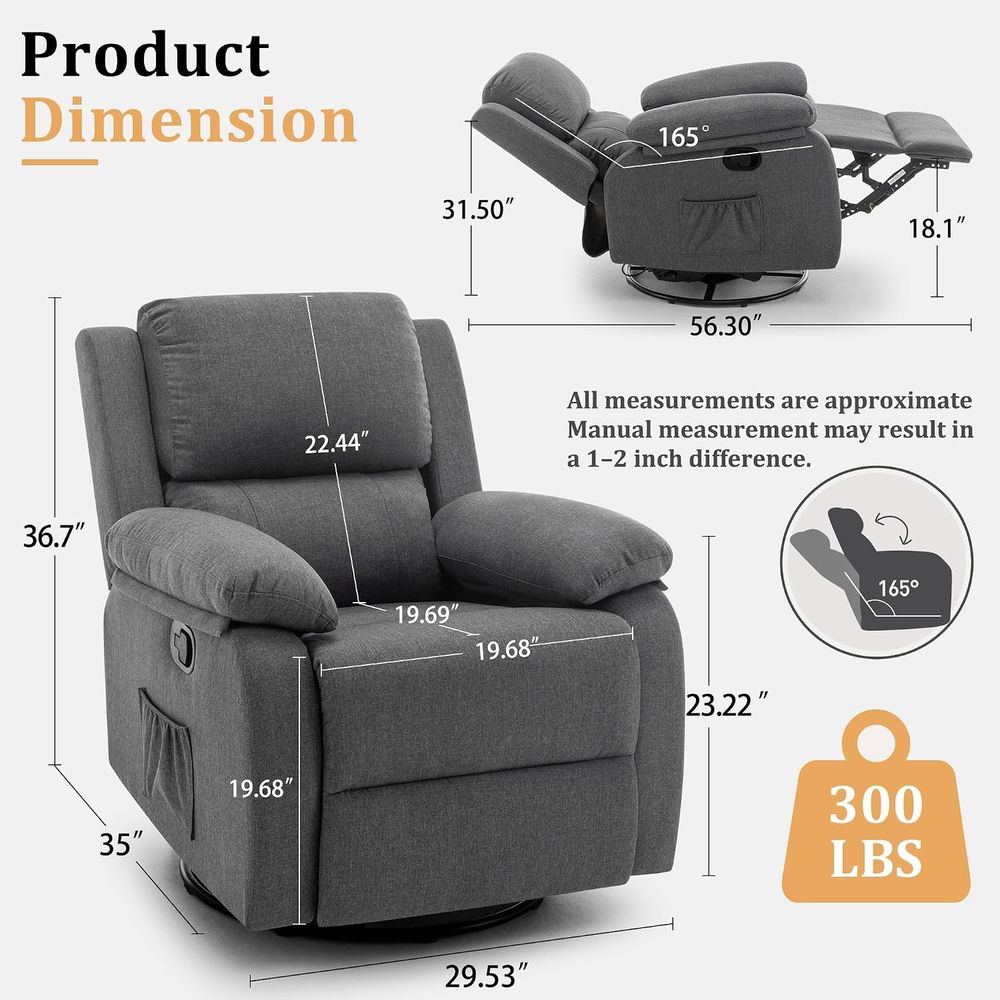 Poltrona Reclinabile, Sedia Gi - Baby Nursery Rocking Chair recensione e prezzo