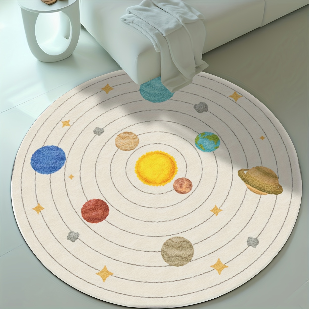 Carino Tappeto Rotondo con Pia - Soft Rug Nursery recensione e prezzo