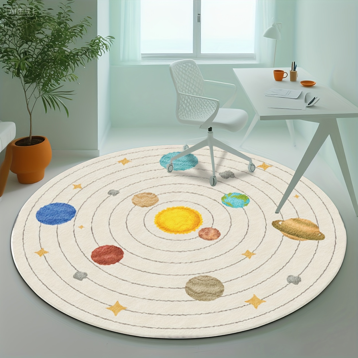Carino Tappeto Rotondo con Pia - Soft Rug Nursery recensione e prezzo