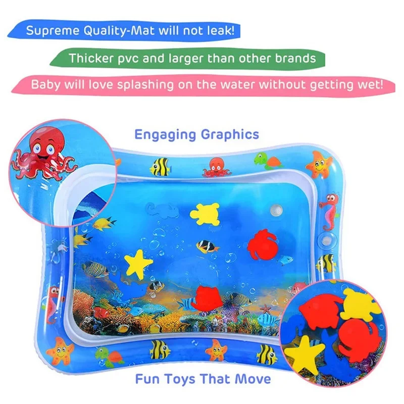 Baby Playing Water Mat Toddler - Baby Nursery Cushion recensione e prezzo