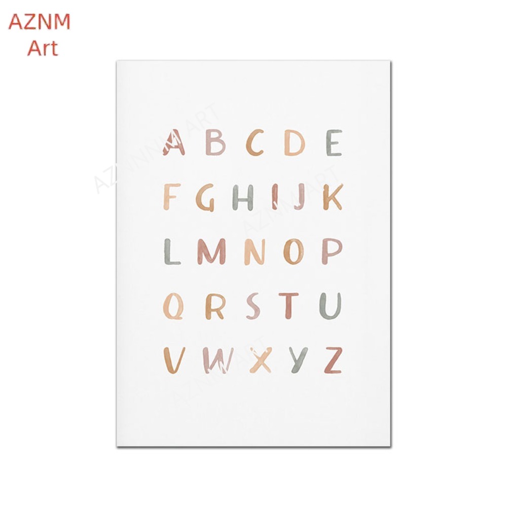 1/3 pezzi, poster personalizza - Baby Nursery Name Wall Art recensione e prezzo