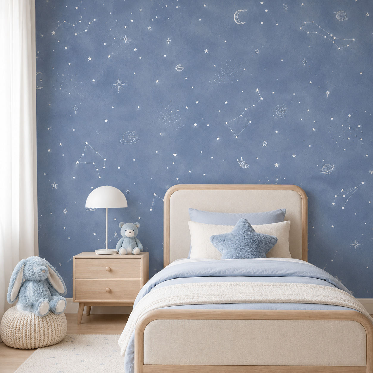 Carta da Parati Autoadesiva Ci - Baby Nursery Peel And Stick Wallpaper recensione e prezzo