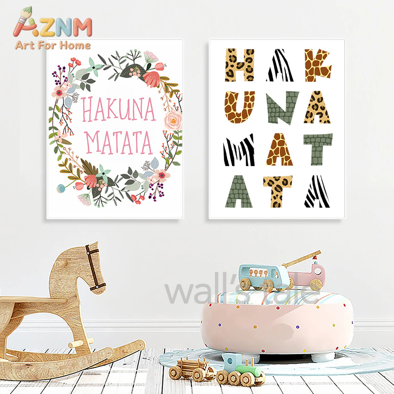 Quadro su Tela Decorativo con  - Baby Nursery Decor Girl recensione e prezzo