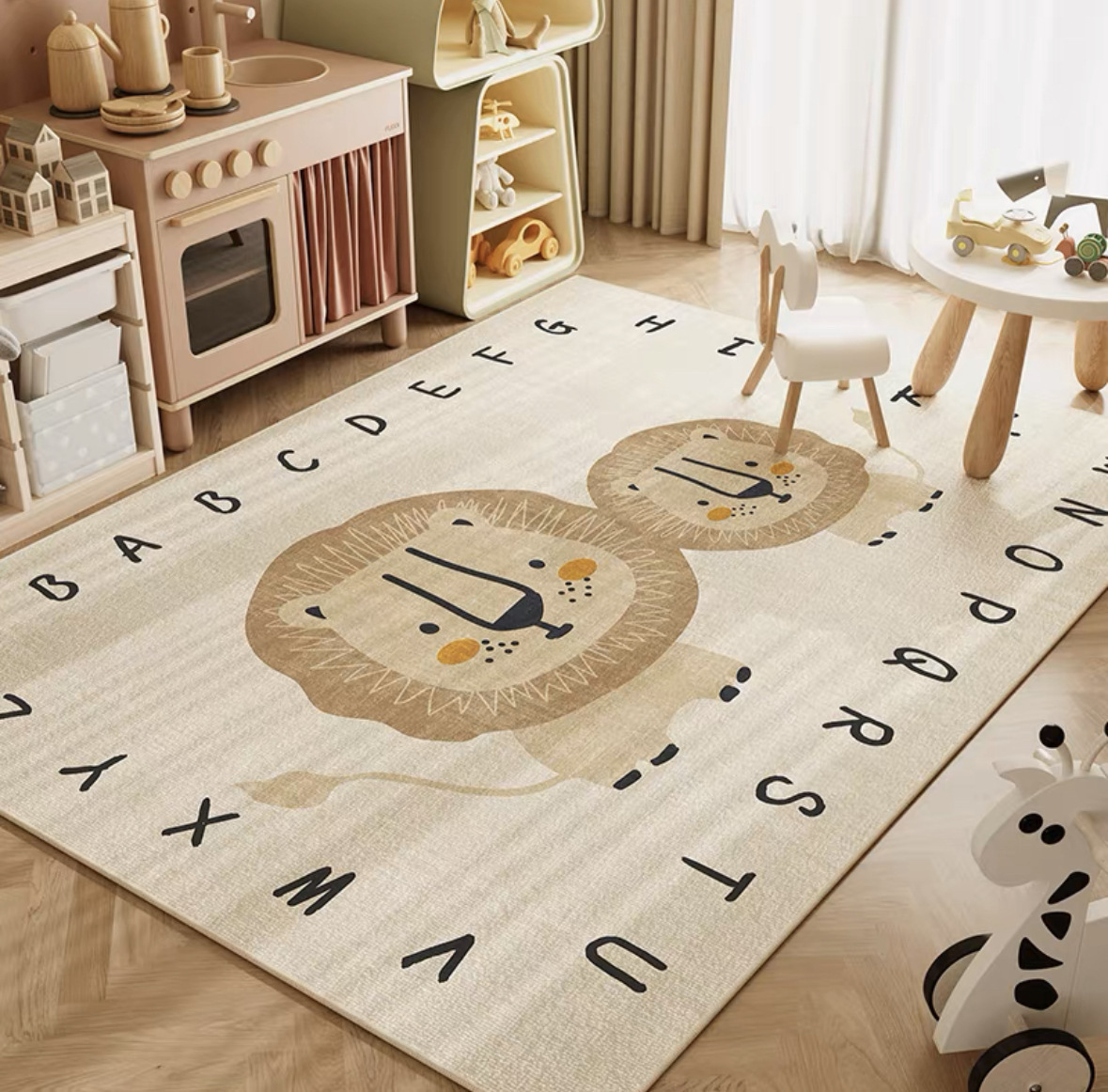 Tappeto da gioco VIKAMA neutro - Soft Rug Nursery recensione e prezzo