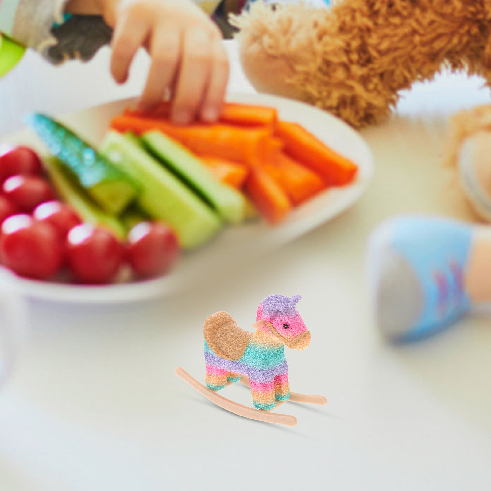 Sedia a dondolo in miniatura i - Baby Nursery Rocking Chair recensione e prezzo