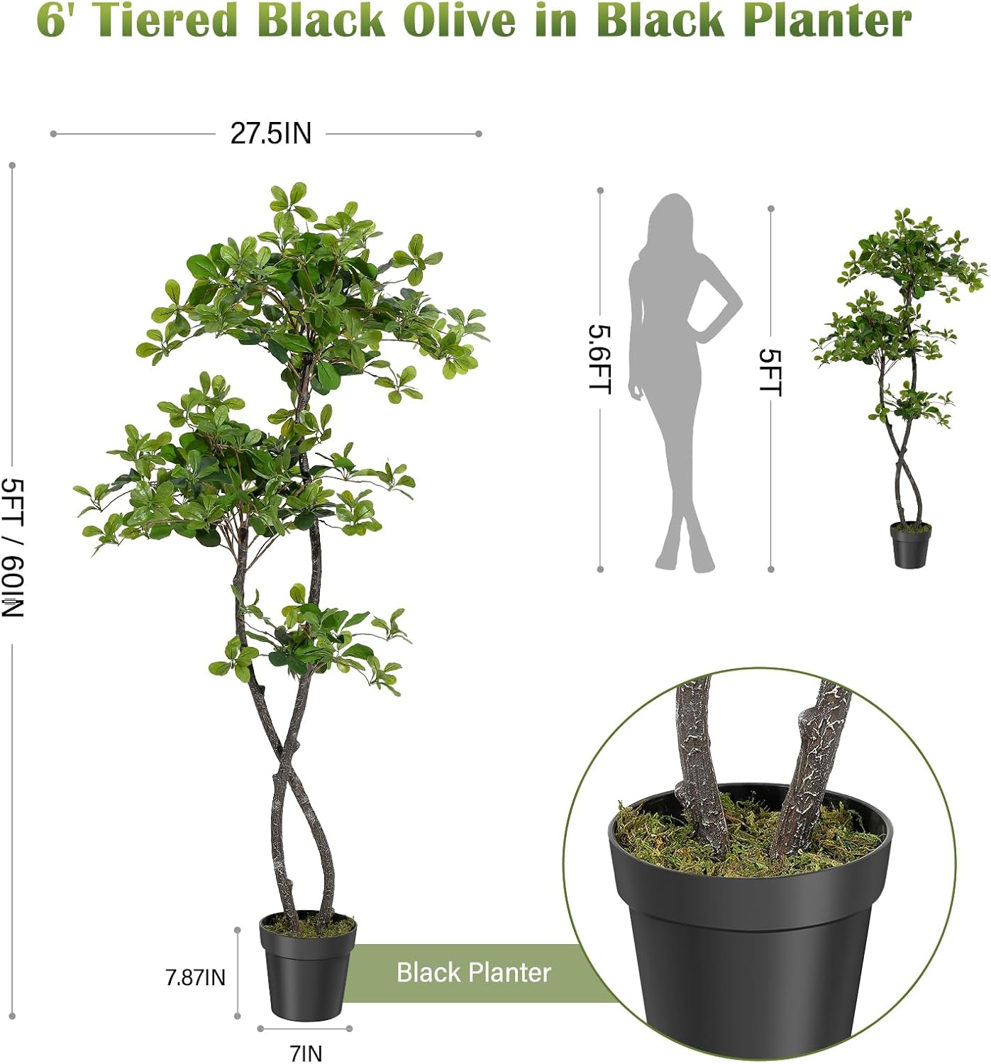Piante Artificiali da Interno, - Baby Nursery Plants recensione e prezzo