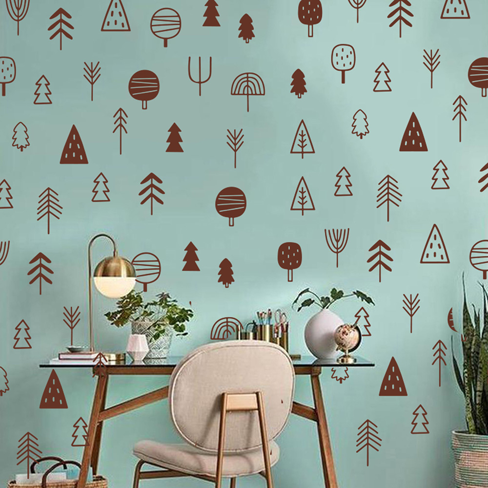 Nordic Woodland Tree Wall Stic - Baby Nursery Plants recensione e prezzo