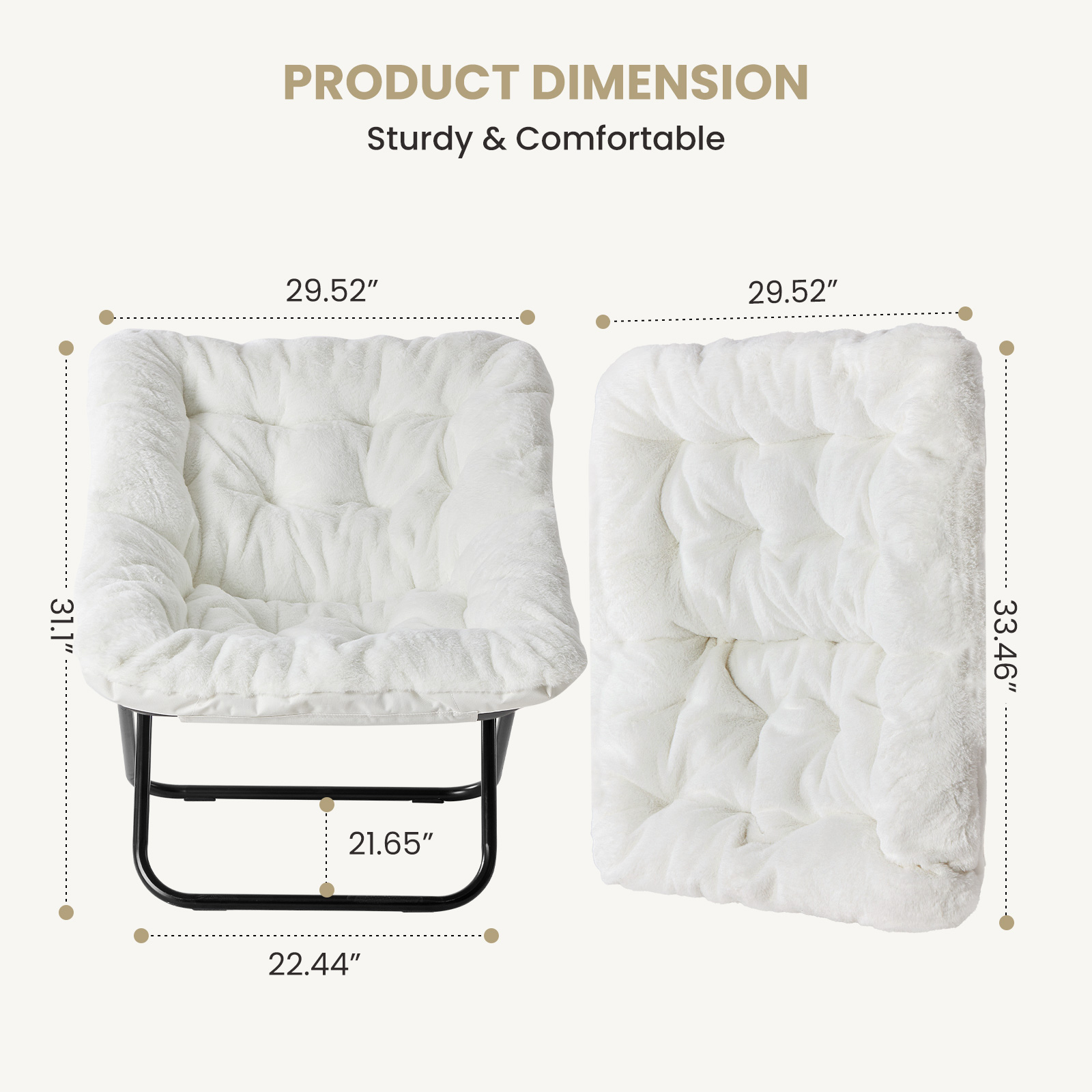 JHK 28IN Sedie con piattino ac - Baby Nursery Rocking Chair recensione e prezzo