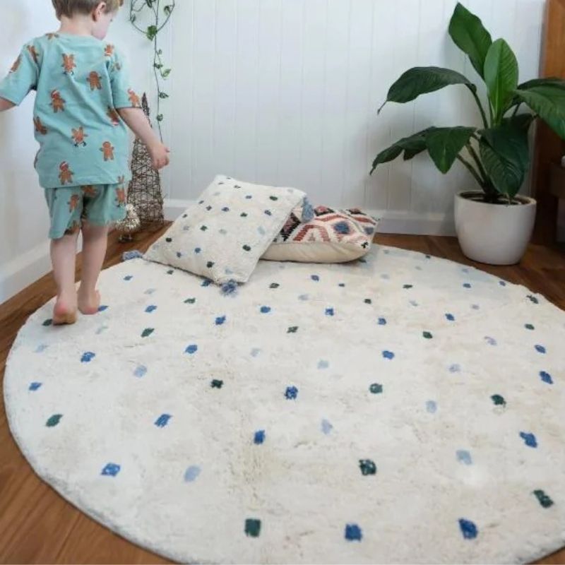 Dot Fluffy Carpet soggiorno ro - Soft Rug Nursery recensione e prezzo