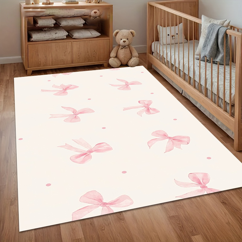 Tappeto Rosa Acquerello con Fi - Soft Rug Nursery recensione e prezzo