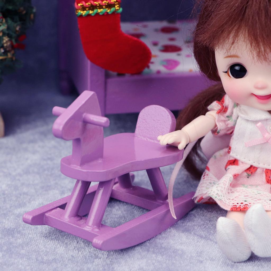 Mini Sedia a Dondolo in Legno  - Baby Nursery Rocking Chair recensione e prezzo