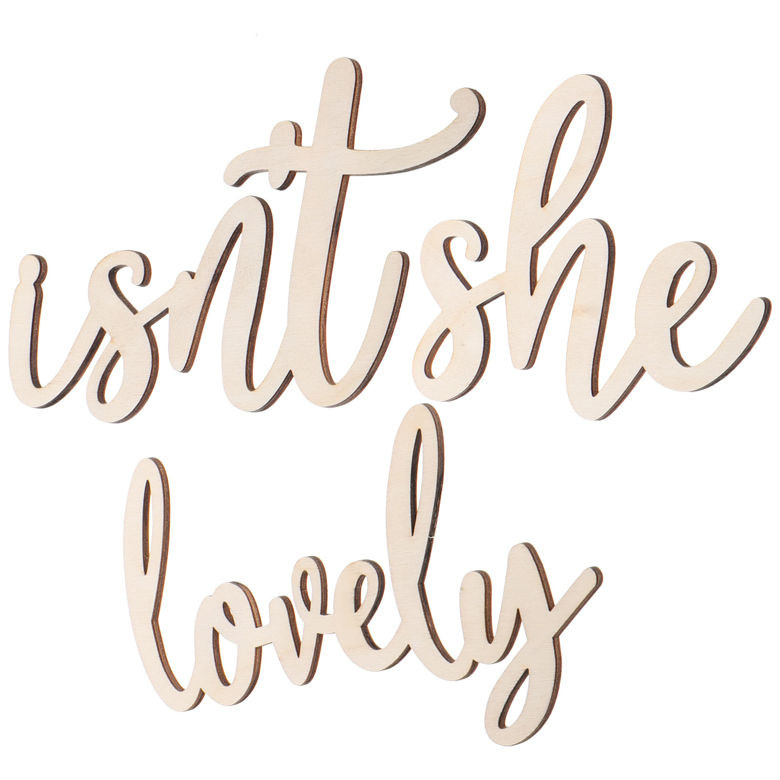 Insegna in Legno, Adesivo Mura - Baby Nursery Decor Girl recensione e prezzo