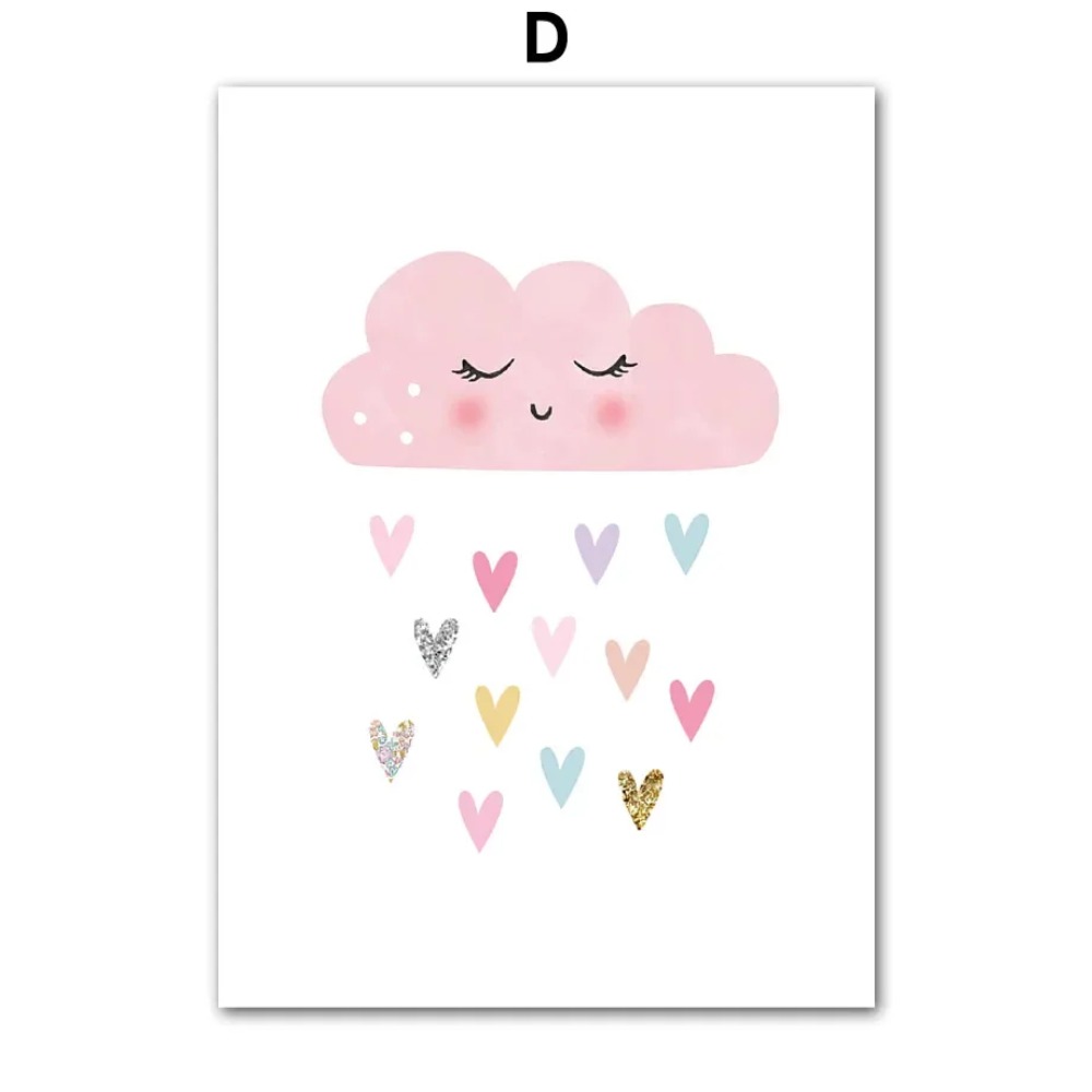 Quadri su Tela con Unicorno Ro - Baby Nursery Name Wall Art recensione e prezzo