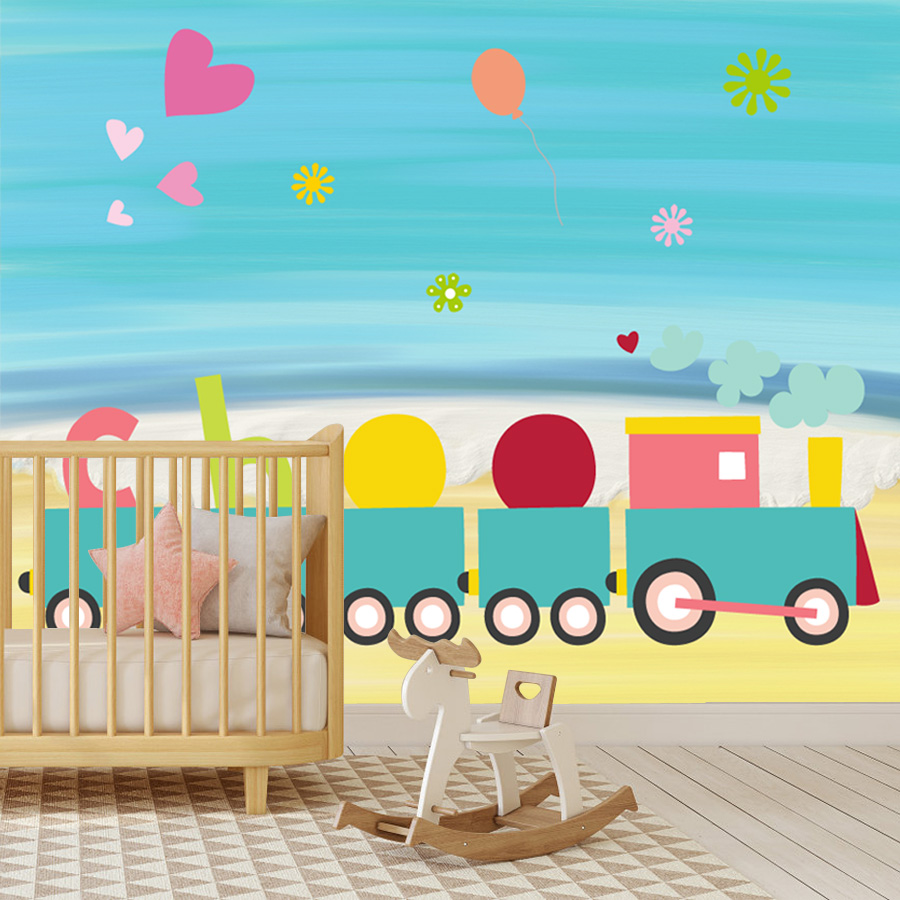 Carta da parati personalizzata - Baby Nursery Peel And Stick Wallpaper recensione e prezzo