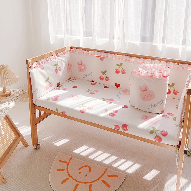 5 pezzi set biancheria da lett - Baby Nursery Decor Girl recensione e prezzo
