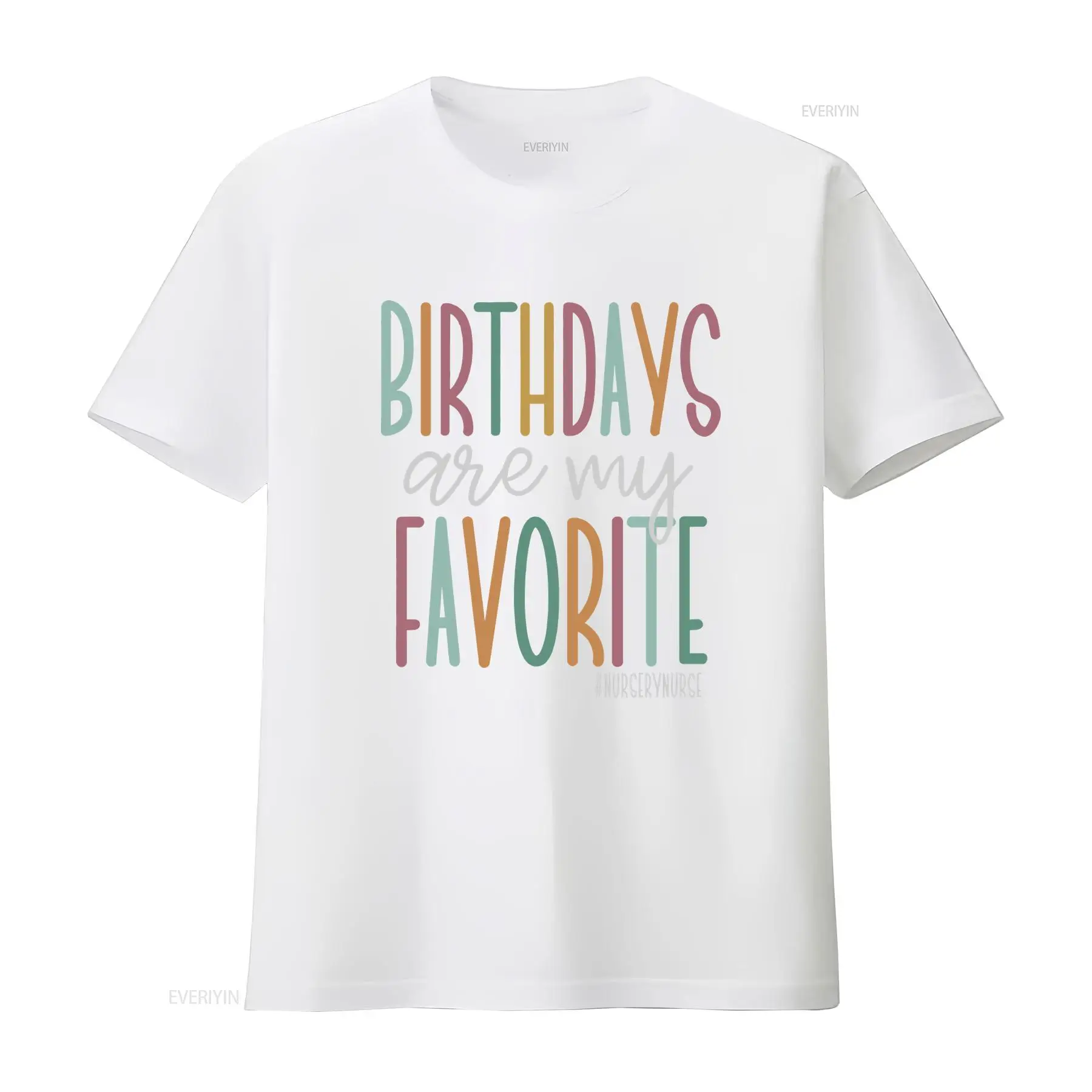 Maglietta Birthdays Are My Fav - Baby Nursery Nurse recensione e prezzo
