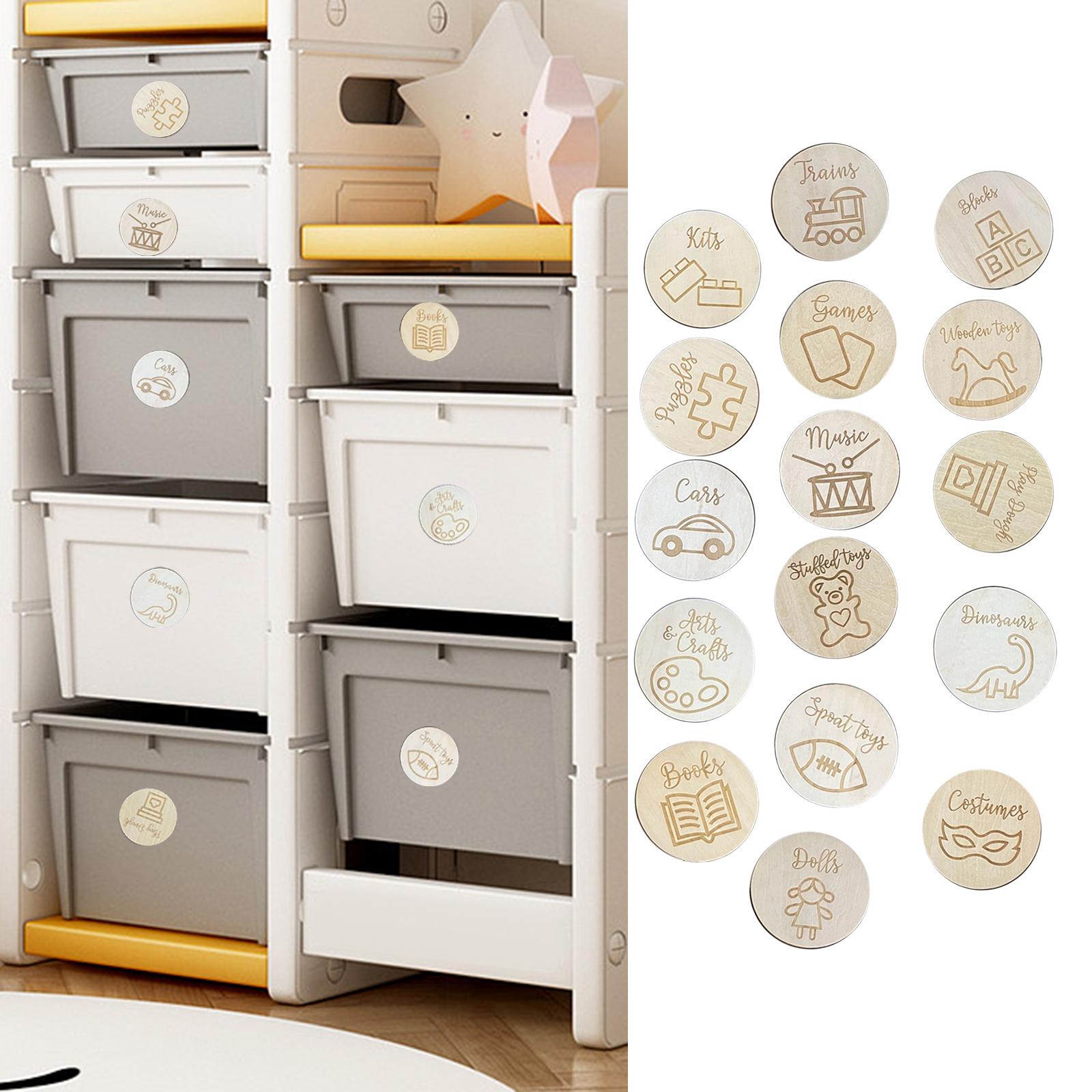 Etichette in Legno per Organiz - Baby Nursery Bundles recensione e prezzo
