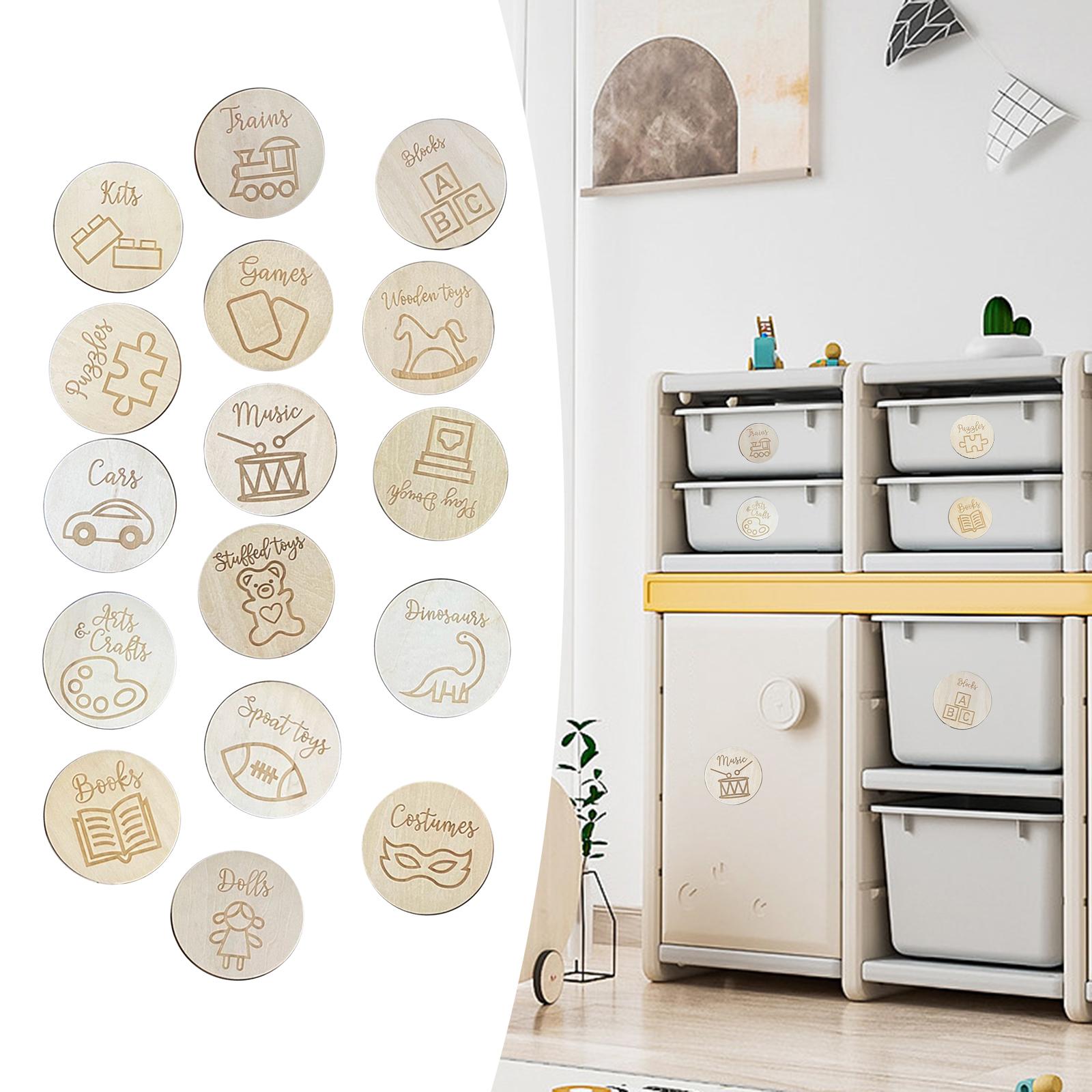 Etichette in Legno per Organiz - Baby Nursery Bundles recensione e prezzo