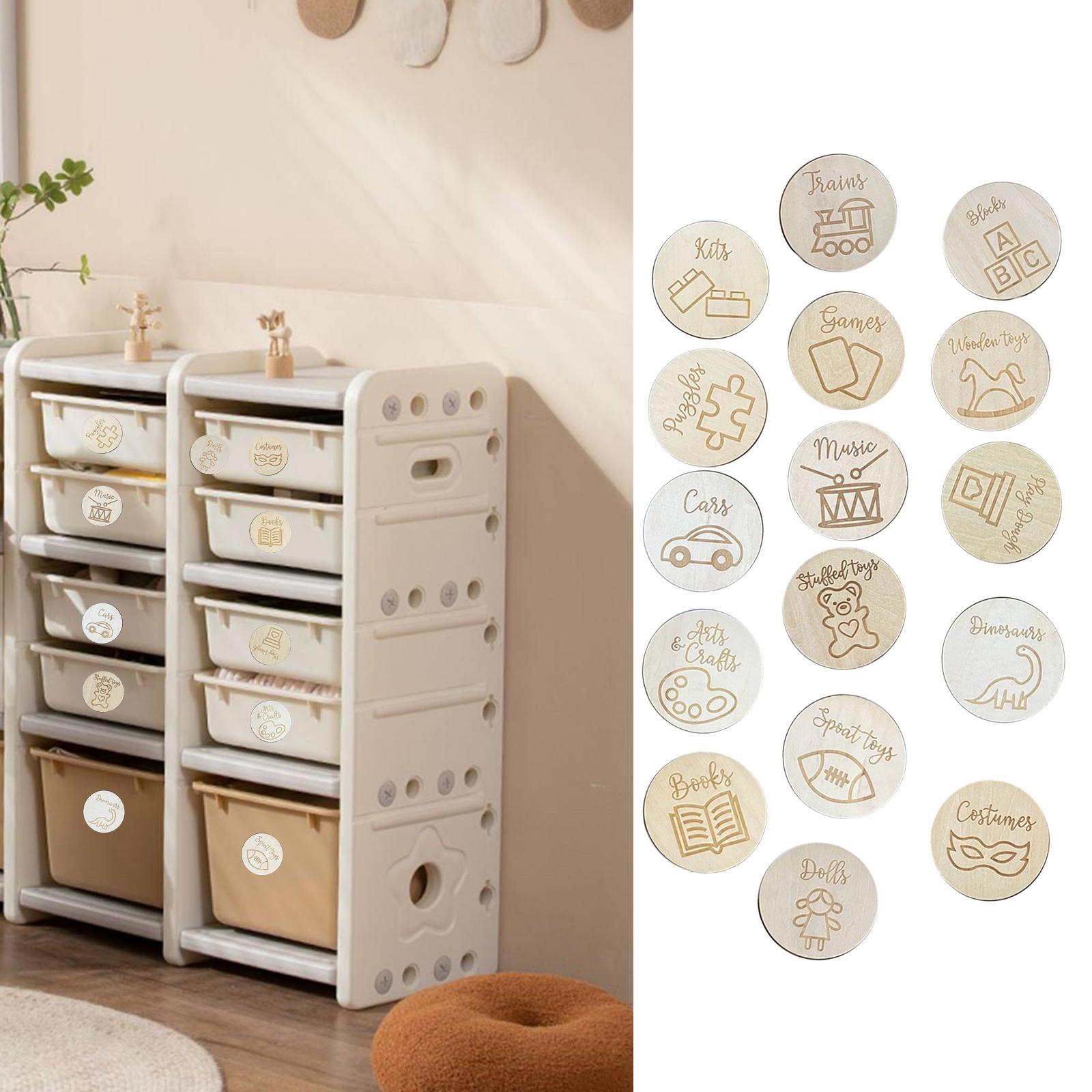 Etichette in Legno per Organiz - Baby Nursery Bundles recensione e prezzo