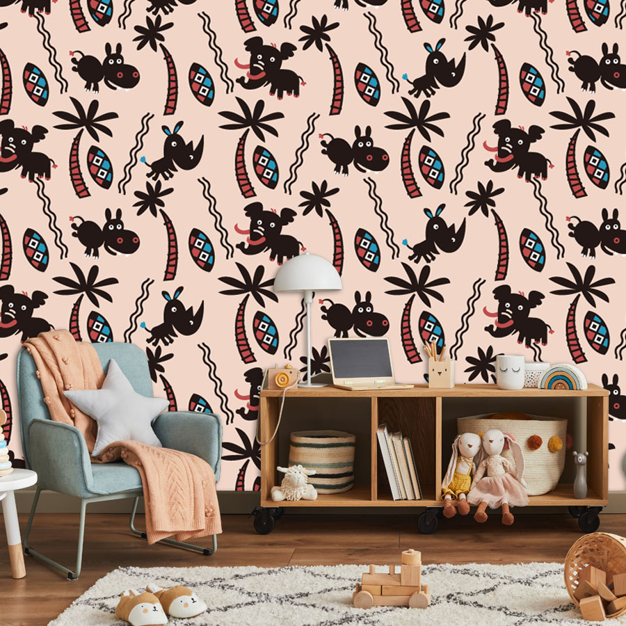 Carta da parati personalizzata - Baby Nursery Peel And Stick Wallpaper recensione e prezzo