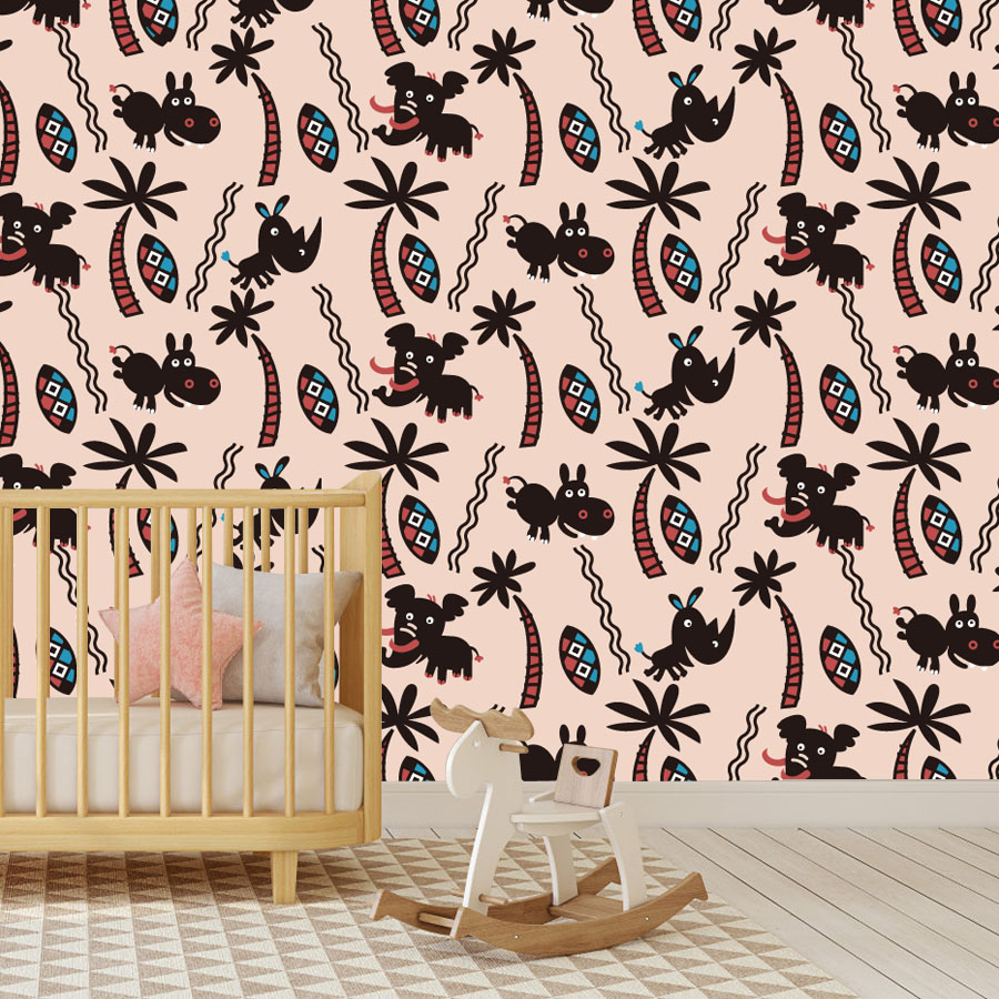 Carta da parati personalizzata - Baby Nursery Peel And Stick Wallpaper recensione e prezzo