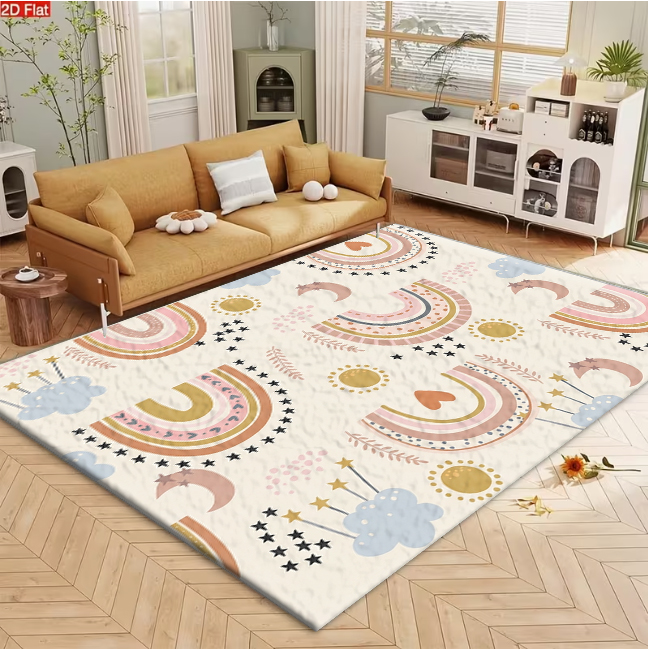 Tappeto Boho con Motivo Arcoba - Soft Rug Nursery recensione e prezzo