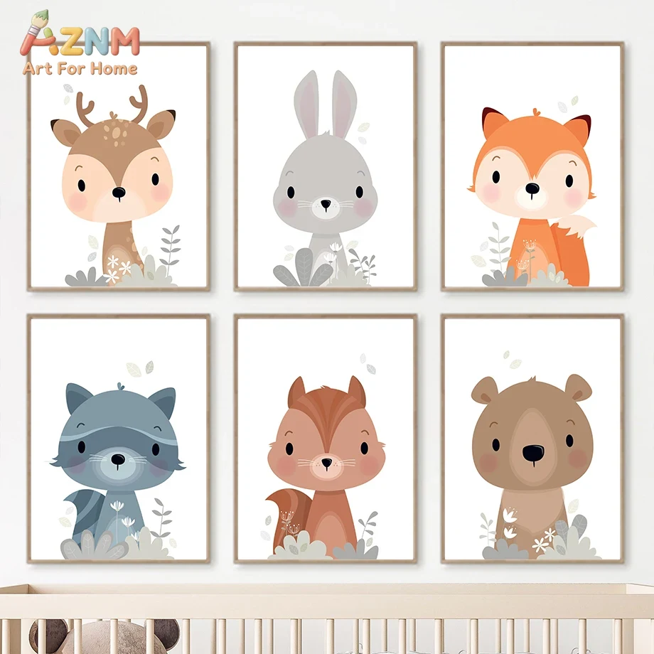 AZNM Quadro su tela con simpat - Baby Nursery Plants recensione e prezzo