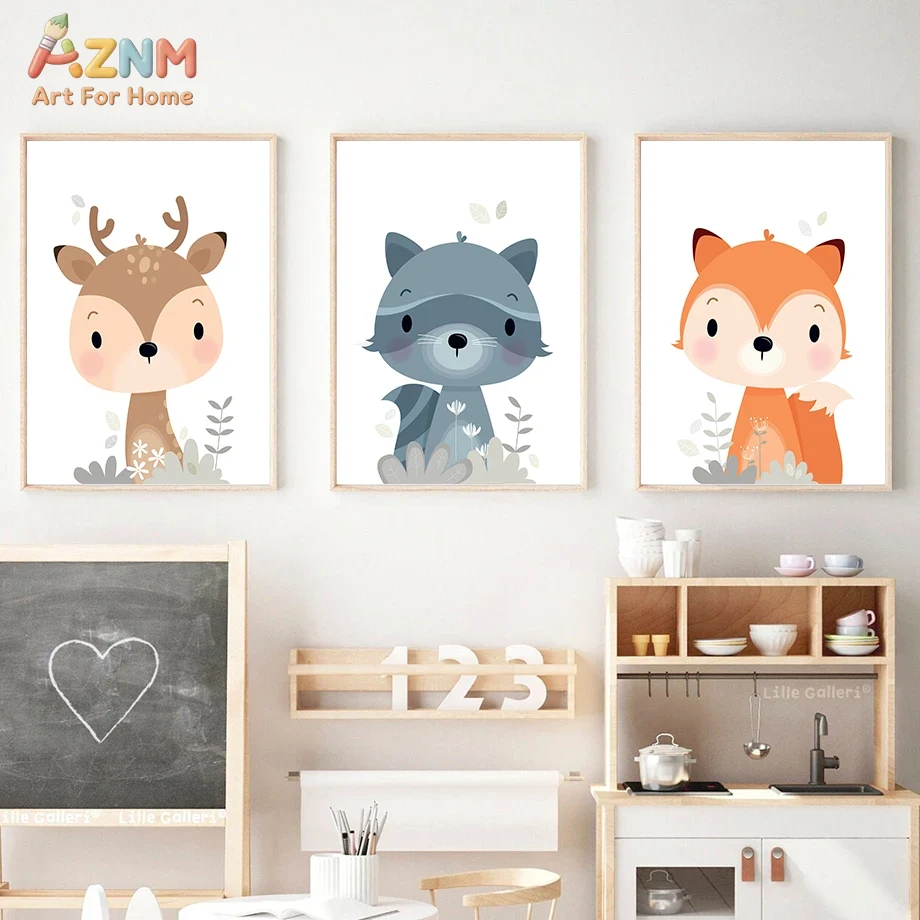AZNM Quadro su tela con simpat - Baby Nursery Plants recensione e prezzo